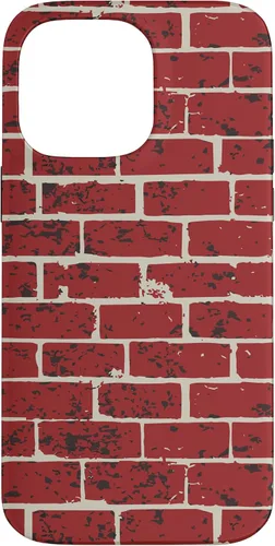 Vista 21 de Bricks Brick Wall Pattern Stone Gift Case for iPhone 17
