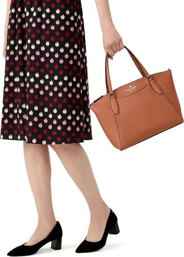 Vista 2 de Kate Spade Monica - Bolso bandolera convertible de cuero con diseño de guijarros