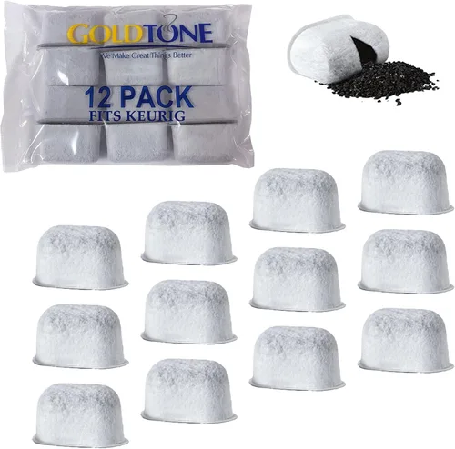 Vista 3 de Filtros de agua de carbón y descalcificador para Keurig – Cartuchos de repuesto de filtro de agua de carbón compatibles con Keurig (12)