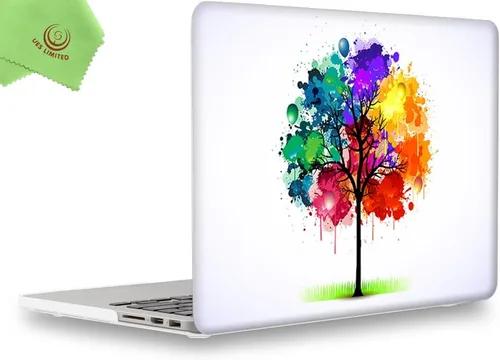 Vista 62 de UESWILL Funda de Carcasa Rígida Mate Compatible con MacBook Pro (Retina, 13 pulgadas, principios de 2015/2014/2013/finales de 2012), Modelo Negro