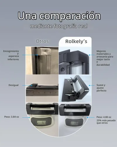 Vista 3 de 2025 actualizado 3316882900 Soporte para manija de puerta de refrigerador RV compatible con Dometic 3316882.900 S, mango Std Dr Combo-6/8 Amii