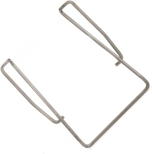 Vista 2 de Abrazadera metálica de repuesto para transmisor Sennheiser SK 100 G4, paquete de 2