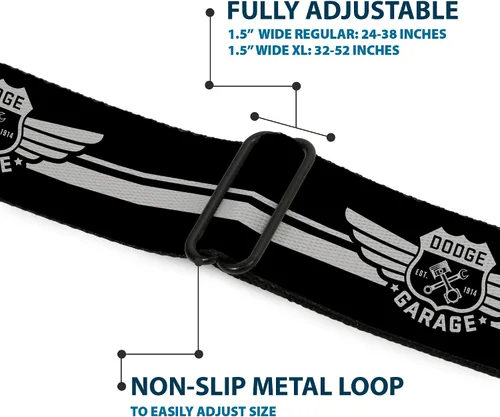 Vista 8 de Cinturón de seguridad para hombre con hebilla Dodge Garage Wdvg006
