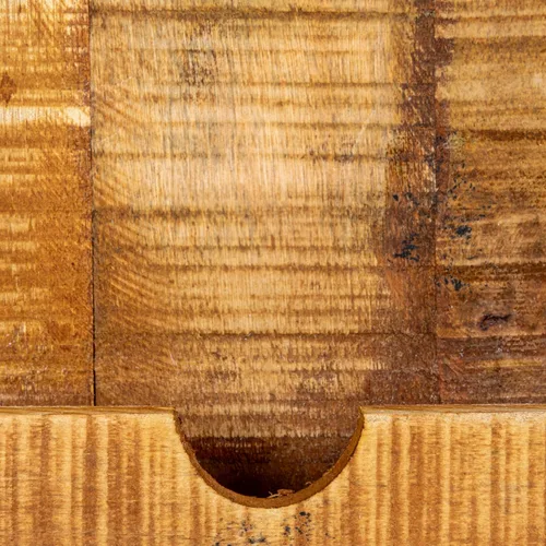Vista 6 de Creative Co-Op - Soporte de madera para tablet con cuerda, acabado blanco envejecido