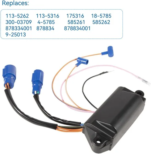 Vista 4 de 113-5316 Power Pack módulo de encendido Para motores Johnson Evinrude 1992-2005 35 HP, 40 HP y 50 HP de 2 cilindros