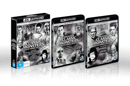 Vista 2 de Universal Classic Monsters Icons of Horror - 8 Film 4K Collection 4K Ultra HD