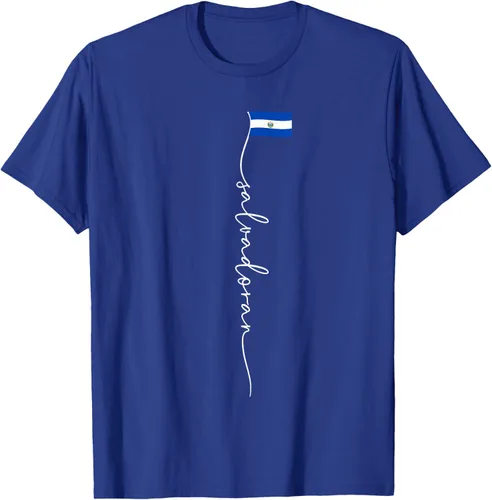 Vista 22 de Camiseta con la bandera salvadoreña de El Salvador