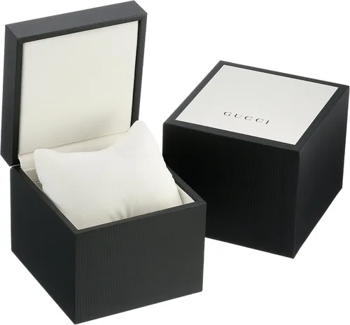 Vista 3 de Gucci mujer ya141401diamantissima Analog Display reloj negro de cuarzo suizo