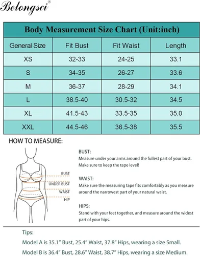 Vista 5 de BELONGSCI - Vestido corto de verano para mujer acampanado sin mangas espalda cruzada aberturas en la cintura estilo dulce y encantador