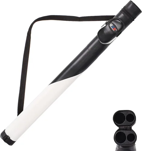 Vista 8 de GSE 1x1 Hard Billiard Pool Cue Case, Holds 1 Butt and 1 Shaft Negro