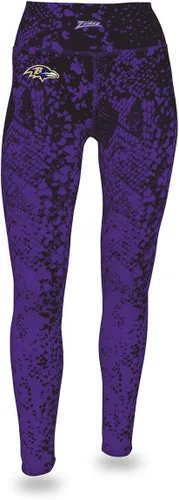Vista 81 de Zubaz NFL Mallas para mujer de longitud completa de cintura alta básica 1.0