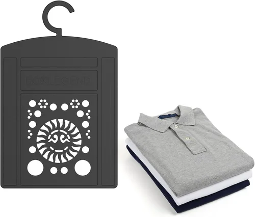Vista 10 de BoxLegend Tabla para Doblar Camisas, Tabla Plegable para Ropa Duradera con Gancho Plus, Carpeta para Camisetas para Lavandería Fácil y Rápida
