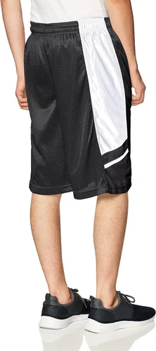 Vista 3 de Southpole Pantalones cortos deportivos de malla para hombre con bolsillos, ligeros, de secado rápido, transpirables