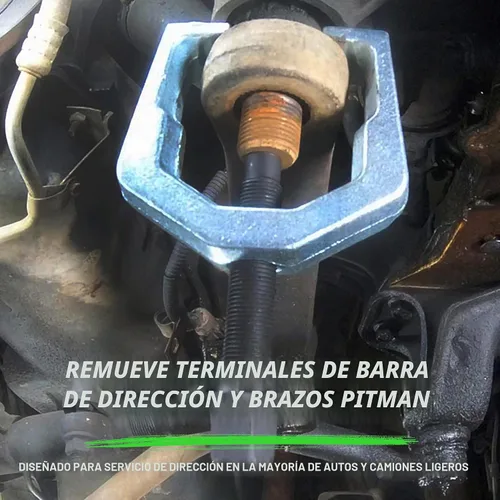 Vista 2 de OEMTOOLS 25297 1 1/16 Pulgadas de extremo de barra de acoplamiento y extractor de brazo Pitman, herramienta de extracción de barra de acoplamiento