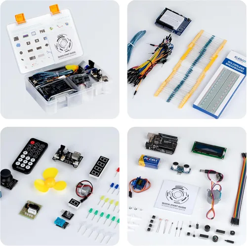 Vista 6 de Súper kit de iniciación Proyecto Uno Elegoo con tutorial para Arduino