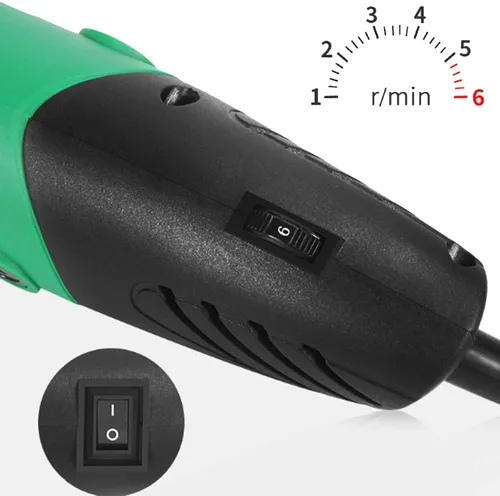 Vista 5 de Herramienta rotativa de 480 W Power Die Grinder Multifunción Eléctrica Carver Set, 6 Paso Velocidad Variable, 30000RPM