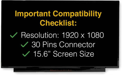 Vista 3 de Pantalla de repuesto para Acer Nitro 5 AN515-57 30 pines FHD 1920x1080 Pantalla LED LCD mate con herramientas y cinta Matte, LCD LED Display