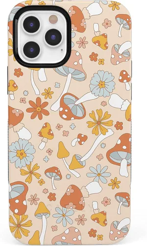 Vista 165 de Casely Funda para iPhone 12 Pro Max Always Vibing Retro Diseño protector audaz Diseño compatible con MagSafe