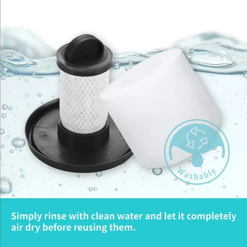 Vista 7 de Leemone Piezas de repuesto para aspiradora Shark LZ600 LZ601 LZ602 LZ602C APEX UpLight Lift-Away DuoClean, 2 postes Hepa y 2 filtros pre-motor, 4
