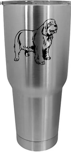 Vista 75 de Cairn Terrier - Vaso grabado con temática de perro, 30 onzas