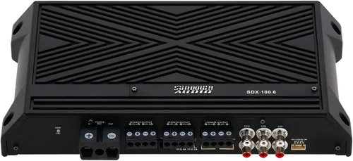 Vista 2 de Sundown Audio SDX-100.6 Amplificador Clase D de 6 Canales, 150W x 6 RMS, resistente a la intemperie
