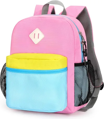Vista 71 de Mochila para niños pequeños STEAMEDBUN para niños y niñas, mochila escolar para niños pequeños, Negro, 15 pulg., pequeña, Classic