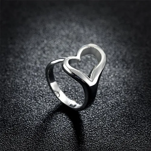 Vista 114 de Anillo de plata de ley 925, minimalista, ajustable, hecho a mano, para mujeres y niñas