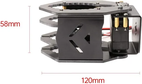 Vista 7 de Garra mecánica del brazo del robot/agarrador del robot agarrador (con servo)
