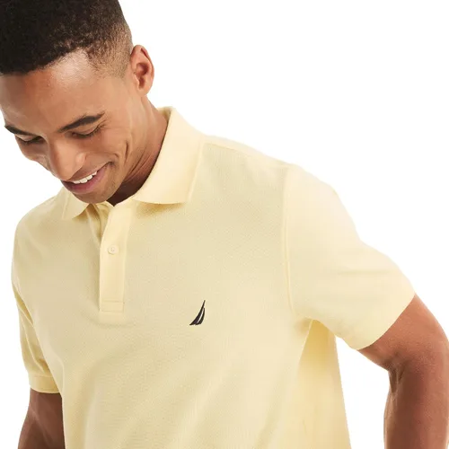 Vista 137 de Nautica playera polo clásica de mangas cortas, color sólido, para hombre