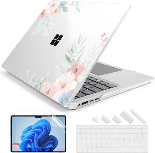 Vista 24 de Batianda Funda para portátil Microsoft Surface de 15 pulgadas para negocios 8ª edición 2026 y Surface Laptop 7 2024, carcasa protectora delgada