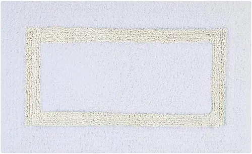 Vista 63 de Better Trends - Alfombra de baño 100% algodón reversible, altamente absorbente y lavable a máquina, suave, tapete de ducha para piso de baño