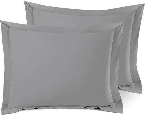 Vista 20 de Nestl Juego de 2 fundas tipo sham de almohada suaves - Fundas de almohada de microfibra de doble cepillado - Fundas de almohada de cama premium