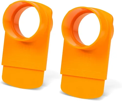 Vista 13 de POWERTEC 70295-P2 - Puerta de ráfaga integrada de 4 pulgadas, resistente a obstrucciones, ajuste de plástico ABS cónico antihuecos para sistemas
