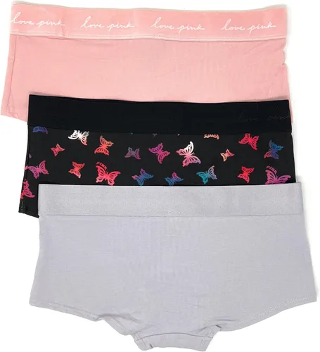 Vista 2 de Victoria's Secret PINK - Calzones cortos para niño juego de 3