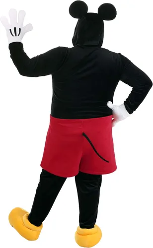 Vista 5 de Disfraz de Mickey Mouse Deluxe de Disney de talla grande para adultos