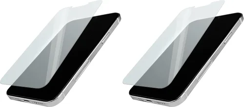 Vista 27 de Smartish® Protector de pantalla de privacidad para iPhone 17 + Cubiertas para lentes de cámara - Tuff Sheet - Paquete de 2 vidrio templado