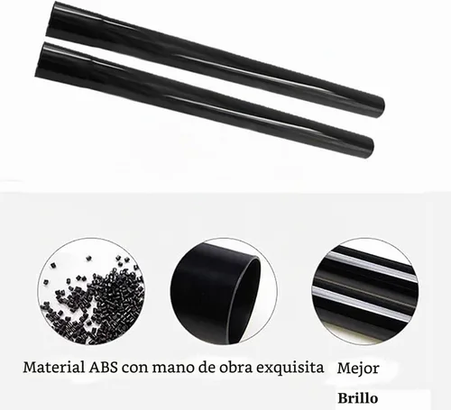 Vista 4 de 4 varitas de extensión de vacío de 1.25 pulgadas, 14.5 pulgadas de largo, tubo de plástico de 1 1/4 pulgadas para tubos de extensión de aspiradoras