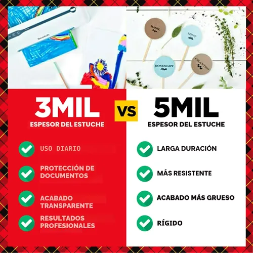 Vista 4 de Scotch - Paquete de laminador térmico y bolsa, sistema de 2 rodillos, laminación de hasta 9 pulgadas de ancho (TL901X) con bolsas de laminado