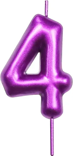 Vista 188 de DERVENTA Vela con números de 2.36 pulgadas, decoración perfecta para cumpleaños, brunch, postre, pastel, 1 pieza (número 0 rosa)