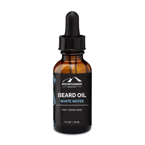 Vista 10 de Mountaineer Brand Aceite para barba – Sin perfume – Acondicionador y suavizante 100% natural para hombres – Hidrata e hidrata para el crecimiento
