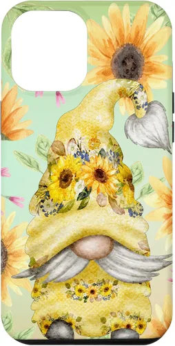 Vista 26 de Sunflower Gnome for Garden Mom Hippies Cute Summer Pattern Case for iPhone 17