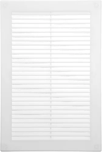 Vista 27 de Vent Systems 3 x 3 pulgadas (dimensiones de apertura) - Cubierta de ventilación de plástico blanco Soffit - Rejilla de ventilación cuadrada plana