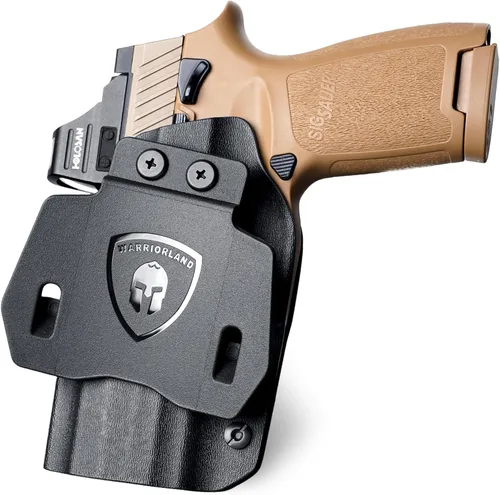 Vista 19 de WARRIORLAND Funda OWB Kydex con corte óptico, ajuste seleccionado para Glock 17/19/19X/43/43X MOS, sin riel 1911, Hellcat/Hellcat Pro, Taurus
