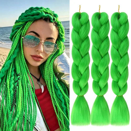 Vista 14 de Extensiones de cabello trenzado rubio natural, color rubio miel, trenzado a ganchillo, fibra sintética de alta temperatura para mujeres, 24 27#
