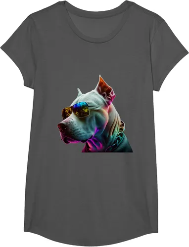 Vista 43 de Dogo Argentino Dogs Dogo Argentinos Camiseta, Negro