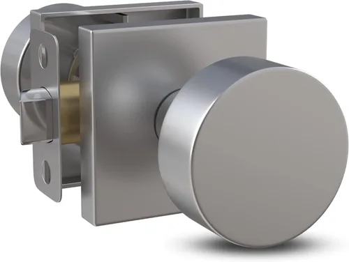 Vista 15 de Mega Handles - Cerradura de cerrojo SUANA I Cerradura de entrada - Cerradura de cerrojo cuadrada de alta resistencia para puertas zurdas o diestras