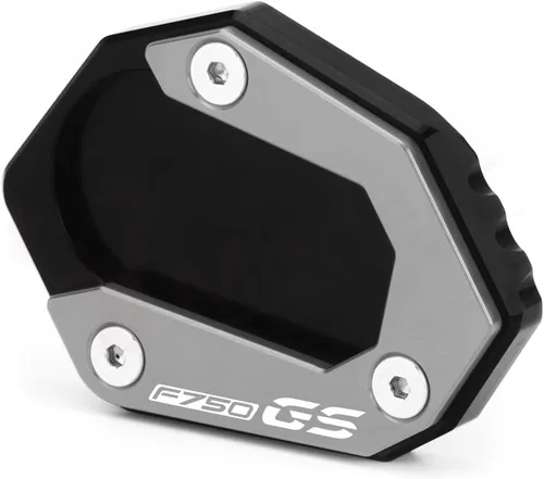 Vista 3 de SCUUBE for BMW Adventure F 850 GS F850GS F750GS Motorcycle Foot Support Side Stand Cover CNC Support Plate Enlarger Pad Extension Pad Extension 1