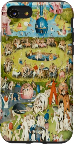 Vista 18 de Hieronymus Bosch - Carcasa para iPhone 17, diseño de jardín de las delicias terrenales