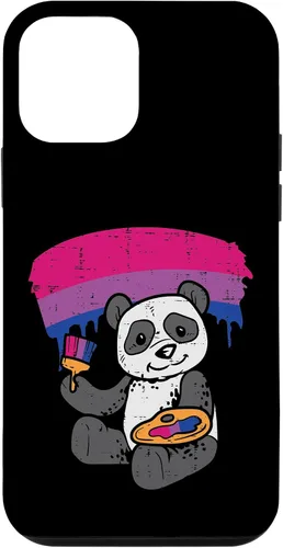 Vista 12 de iPhone 14 Panda Painting Animal LGBTQ Bisexual Flag Gay Pride Ally Bi Case