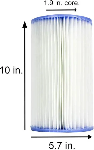 Vista 3 de Intex 29005E - Cartucho de bomba de filtro de material Dacron de repuesto para piscina tipo B (6 unidades)